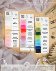 Serenity - Rose Shadow Matte Organza 118"-120" (~300-305 cm), Premium Quality Material by the Yard for Evening Gowns, Event Backdrop