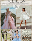 Serenity - Rose Shadow Matte Organza 118"-120" (~300-305 cm), Premium Quality Material by the Yard for Evening Gowns, Event Backdrop