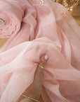 Serenity - Baby Pink Matte Organza 118"-120", Premium Quality Sheer Material by the Yard for Kids Dresses, Baby Shower