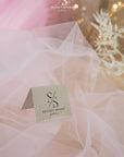 Spirit - 108" Baby Pink Soft Delicate Tulle Material by the Yard, Premium Quality Two-Way Stretch for Baby Shower, Flower Girl Dresses, Decor