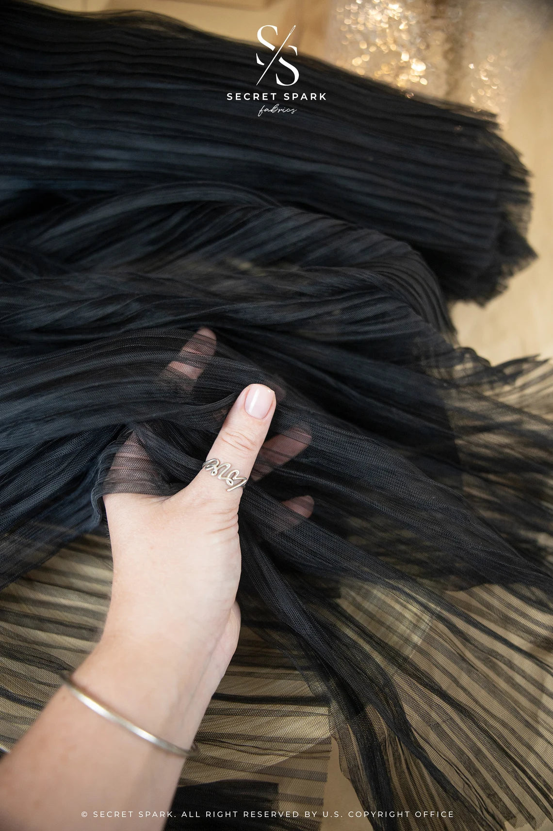 pleated dress material Micro Pleated
