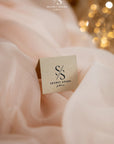 Serenity - Creamy Peach Matte Organza 118"-120", Quality Soft Material by the Yard with Fluid Drape for Dresses, Baby Shower