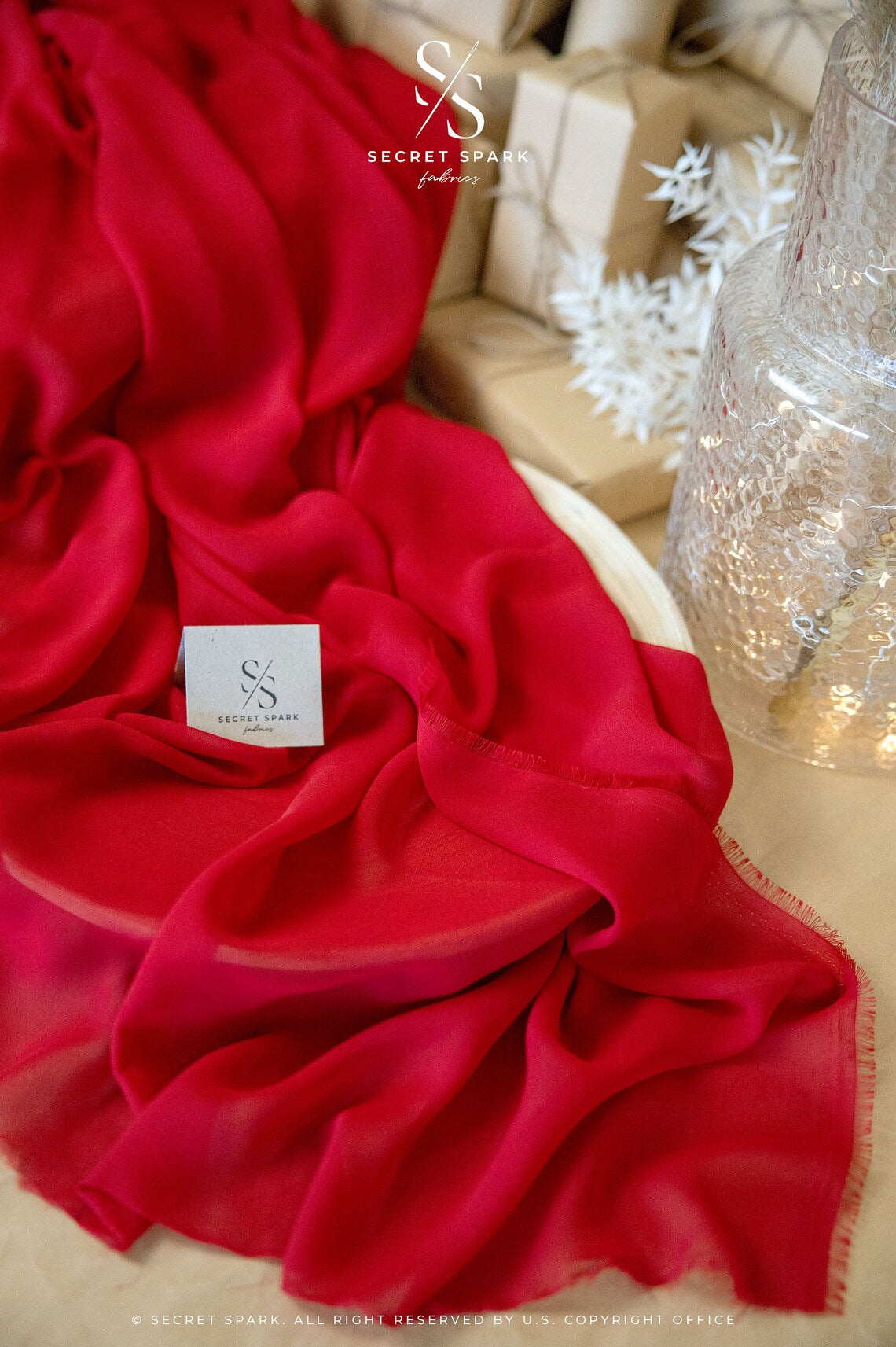 red fabric for dresses Rich - Red Stretch Velvet Fabric by the Yard