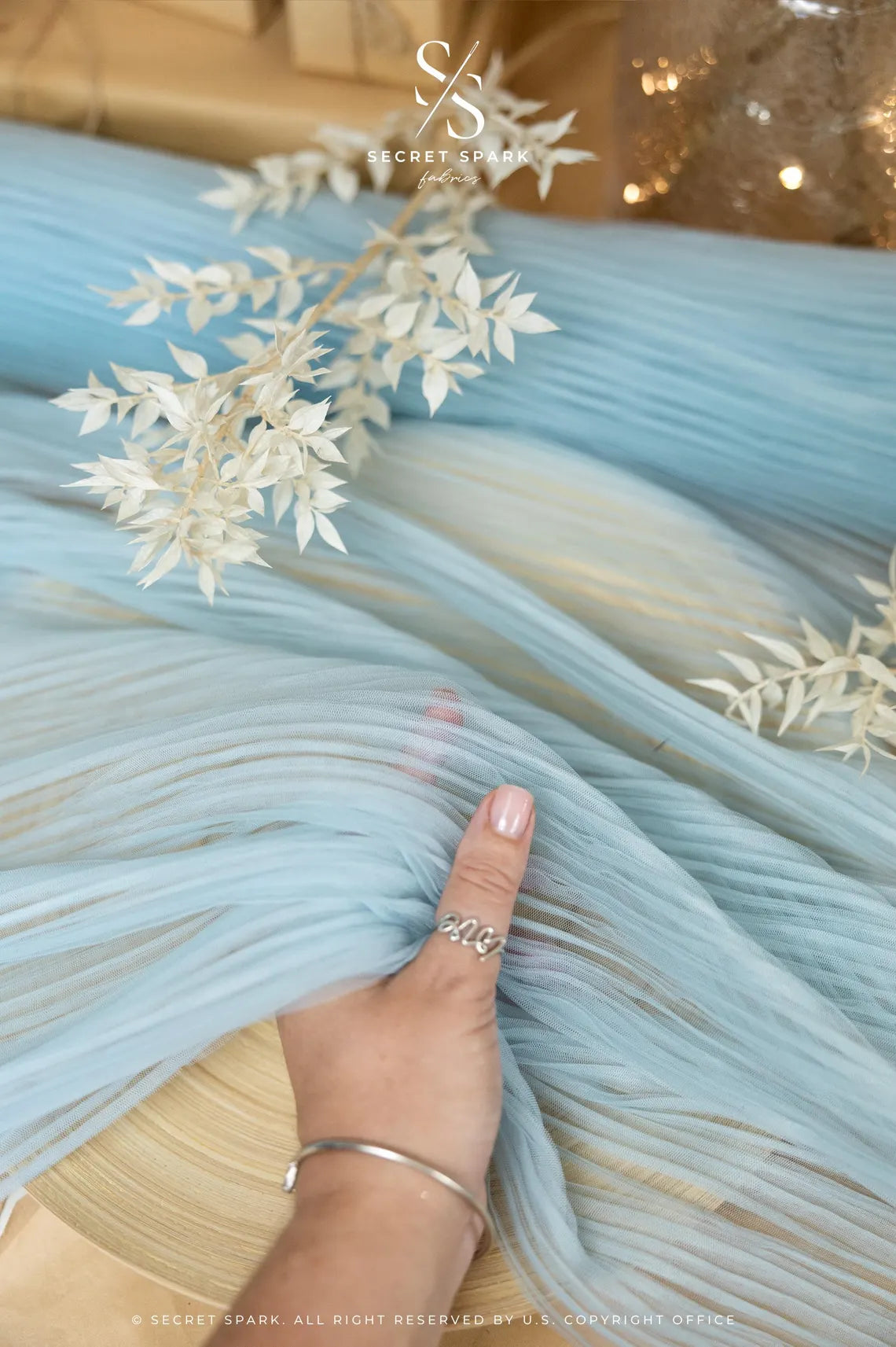 blue dress fabric Micro Pleated yes_ret_yes_exchange A great way to DVIDS - Civil Air Size:Medium - Tall