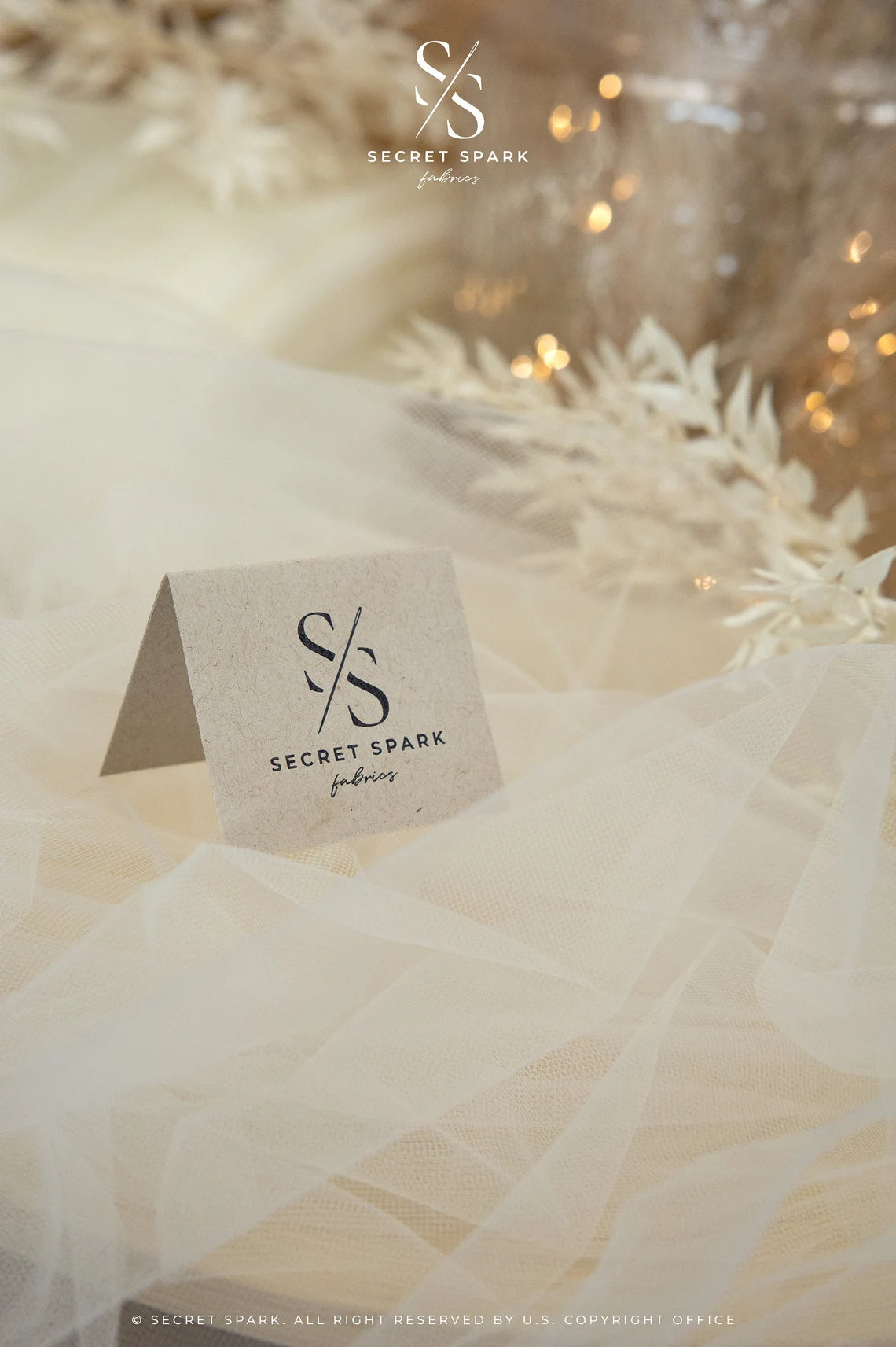 Buy Ivory Bridal Tulle | Premium 108
