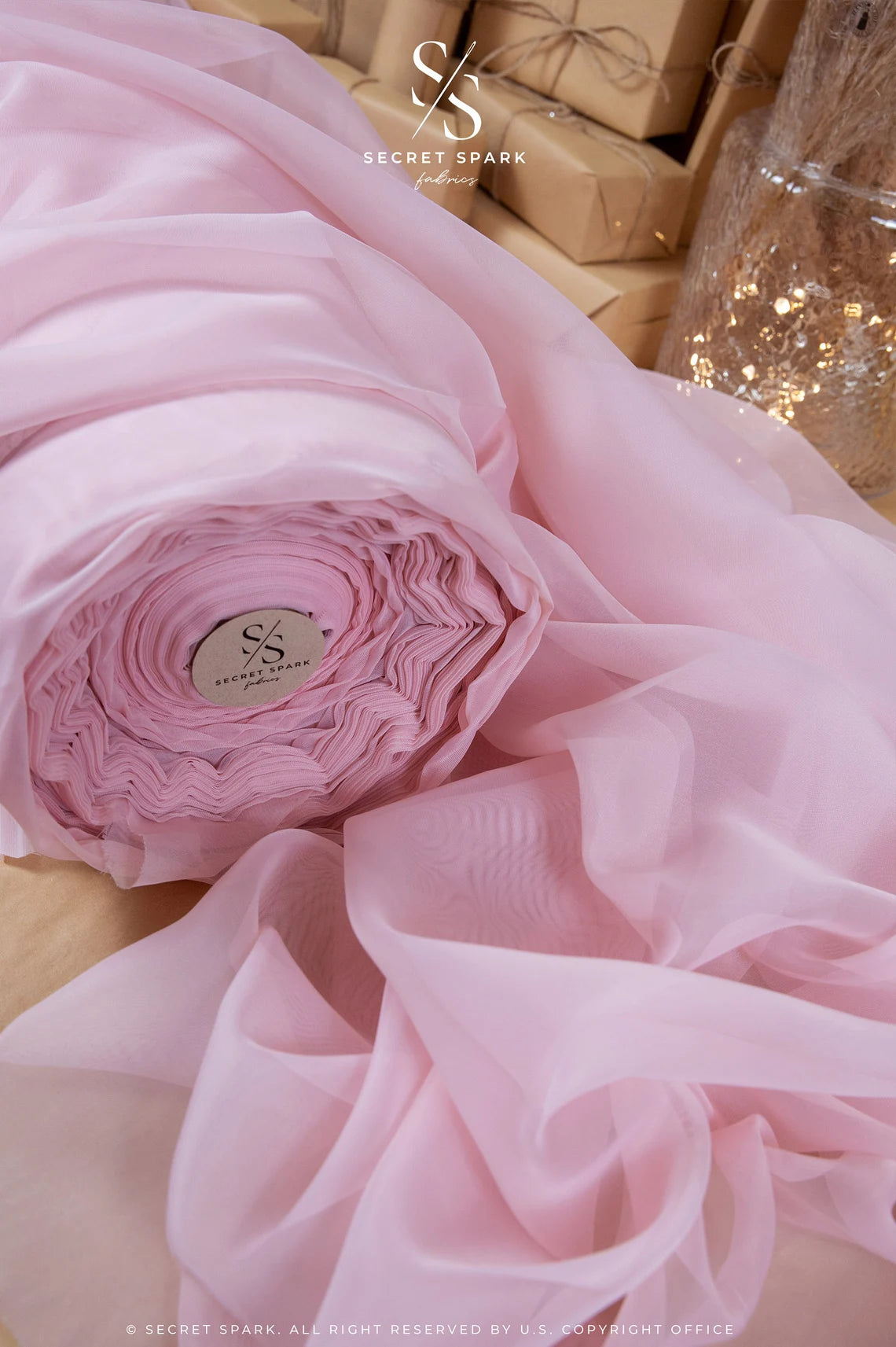Lilac Matte Organza | Premium Wide