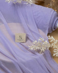 Mirage Power Mesh - Lilac Color Soft Premium Material by the Yard, Lightweight Ultra Fine Nylon Mesh for Dance Wear, Bodysuits, Lingerie
