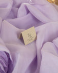 Serenity - Lilac Matte Organza 118", Premium Quality Material by the Yard for Evening Dresses, Event Decor, Backdrop