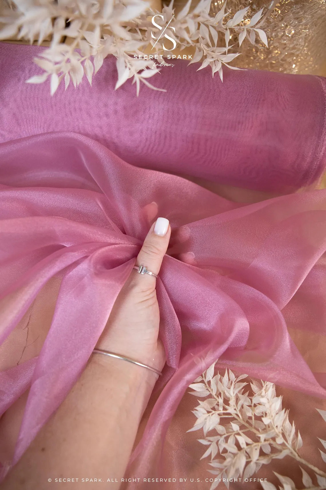 The Plum Pants - Organza Purple