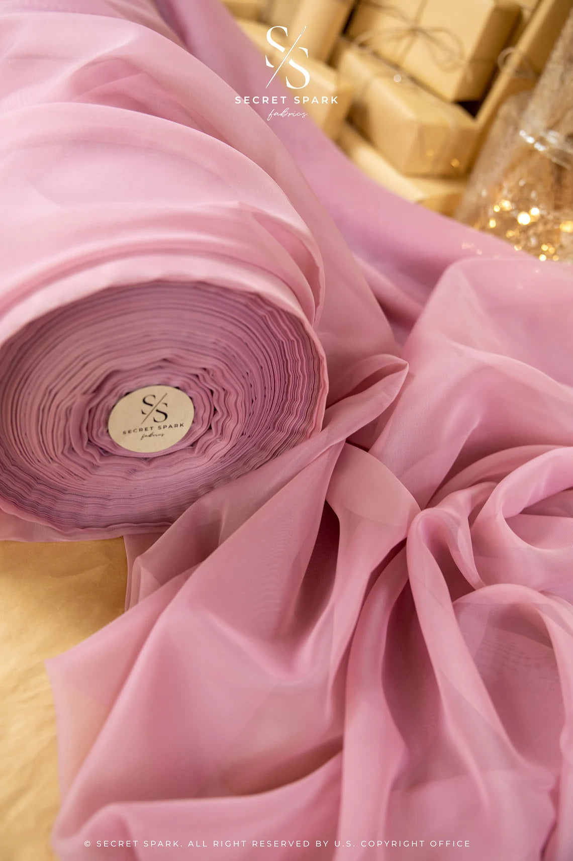 Serenity Off White Matte Organza 118