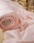 Serenity - Rose Shadow Matte Organza 118"-120" (~300-305 cm), Premium Quality Material by the Yard for Evening Gowns, Event Backdrop