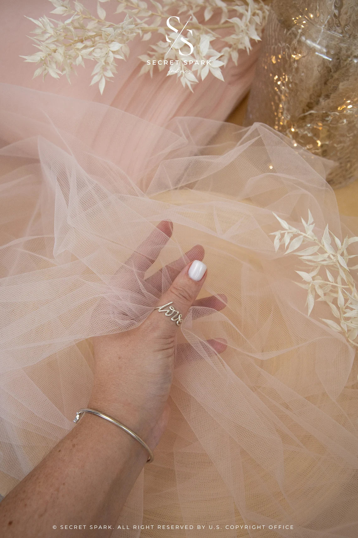 Buy Pink Soft Tulle | 108
