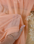 Mirage Power Mesh - Soft Peach Color Premium Quality Material by the Yard, Ultra Fine Two-Way Stretch for Dance Wear, Lingerie