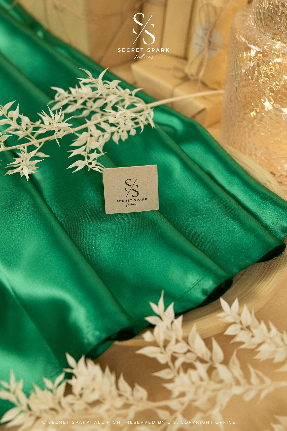 Amore - Spring Green Dense Stiff Satin Fabric, Bright Non-Stretch Shiny Material for Dresses, Gift Wrapping Ribbons, Chair Sashes, Quilting Amore - Spring Green Dense Stiff Satin Fabric, Bright Non-Stretch Shiny Material for Dresses, Gift Wrapping Ribbons, Chair Sashes, Quilting