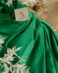 Rich - Spring Green Stretch Velvet Fabric - Light Fresh 4-Way Velour for Capes, Festival Wear, Fay Costumes, Baby Decor & Crafts