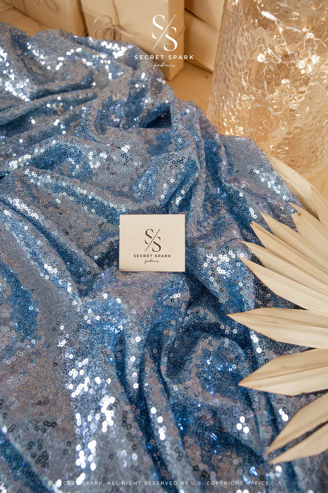 sequin fabric for dress Glitz Sequin