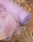 Clouds Tulle 59" - Wisteria Color Premium Quality Material by the Yard, Matte Soft Italy Tulle Mesh Fabric for Spring Events & Celebrations, 150 cm