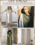 Dune - 140 GSM Washed Linen Rayon Blend Fabric Wholesale by Roll