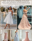 Secret Garden - Royal Blue 3D Floral Lace with Sequins and Petals – Regal Tulle for Pageant Gowns, Opera Capes, Headbands & Fashion Dresses