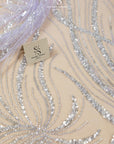Gleamline - Wisteria Sequin Lace - Photo 3