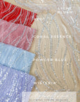 Gleamline - Powder Blue Sequin Lace - Photo 6