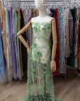 Blossom Dream - Spirit Green 3D Floral Lace - Photo 4