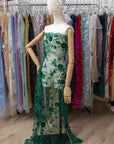 Blossom Dream - Emerald 3D Floral Lace - Photo 4