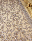 Royal Garden - Pale Taupe Baroque Floral Lace - Photo 2