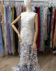 Blossom Dream - White 3D Floral Lace - Photo 3