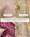 Royal Garden - Olive Gold Baroque Floral Lace - Photo 8
