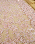 Royal Garden - Soft Pink Baroque Floral Lace - Photo 2