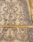 Royal Garden - Pale Taupe Baroque Floral Lace - Photo 6