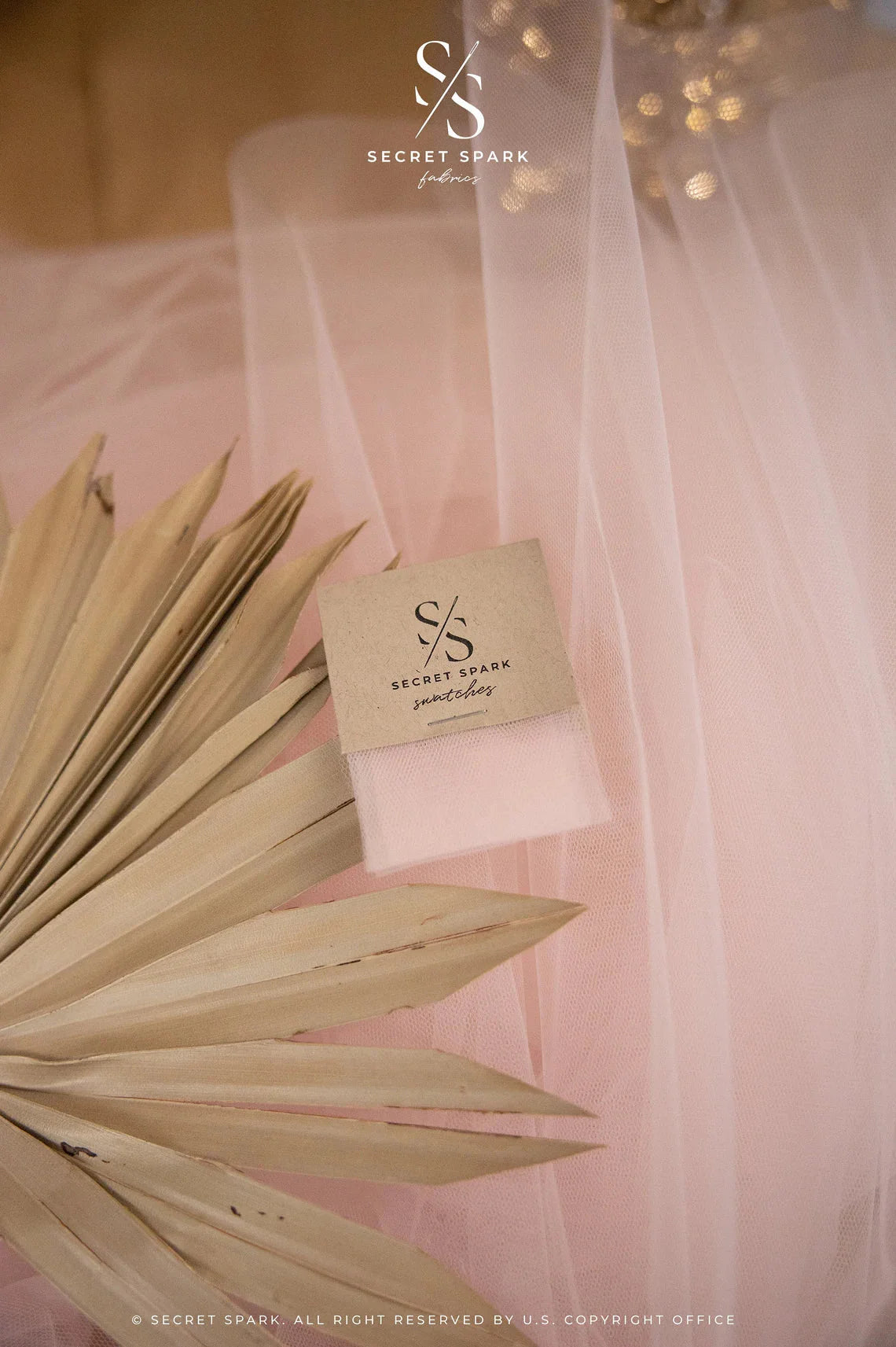 Baby Pink Clouds Tulle 59 inch - Soft Matte Drape