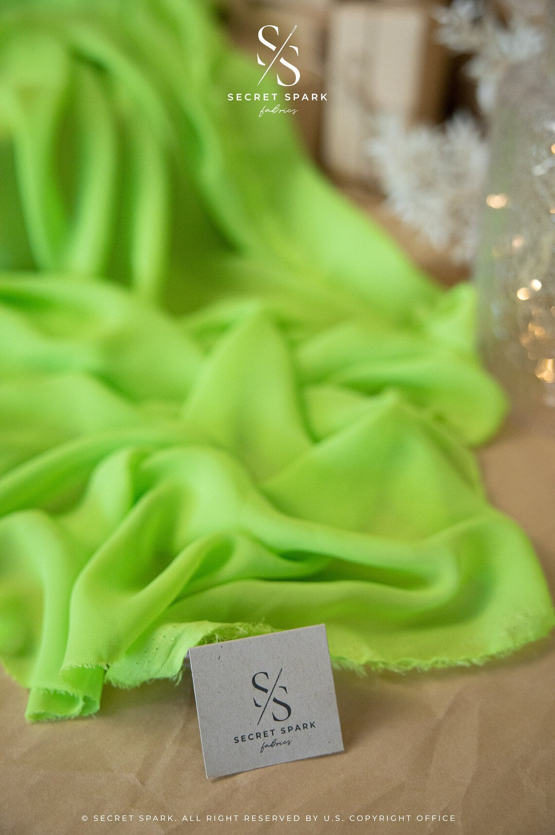 Online Fabric Store Chiffon - Green Color | Near Los Angeles Secret Spark Fabrics Online Fabric Store Chiffon - Green Color | Near Los Angeles Secret Spark Fabrics
