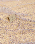 Stardust - Pastel Lavender Ombre Crystal Tulle with Gradient Sparkle and Rhinestones on Mesh Luxury Bridal Fabric by the Yard