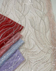 Gleamline - Light Blush Sequin Lace - Photo 7