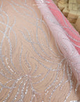 Gleamline - Coral Essence Sequin Lace - Photo 4