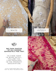 Blossom Dream - Hot Pink 3D Floral Lace - Photo 10