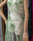 Blossom Dream - Spirit Green 3D Floral Lace - Photo 3