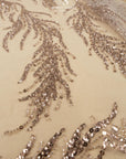 Underwater Forest - Mystic Beige Beaded Fern Lace - Photo 6