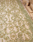 Royal Garden - Olive Gold Baroque Floral Lace - Photo 2
