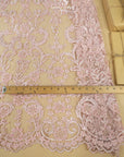 Royal Garden - Soft Pink Baroque Floral Lace - Photo 6