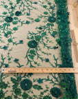 Blossom Dream - Emerald 3D Floral Lace - Photo 6