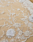Blossom Dream - White 3D Floral Lace - Photo 6