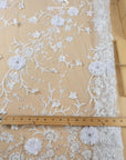 Blossom Dream - White 3D Floral Lace - Photo 4