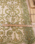 Royal Garden - Olive Gold Baroque Floral Lace - Photo 5