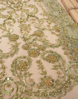 Royal Garden - Olive Gold Baroque Floral Lace - Photo 6