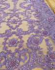 Royal Garden - Purple Lavender Baroque Floral Lace - Photo 2