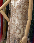Royal Garden - Pale Taupe Baroque Floral Lace - Photo 4