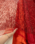 Waves Glitter Red - Image 1